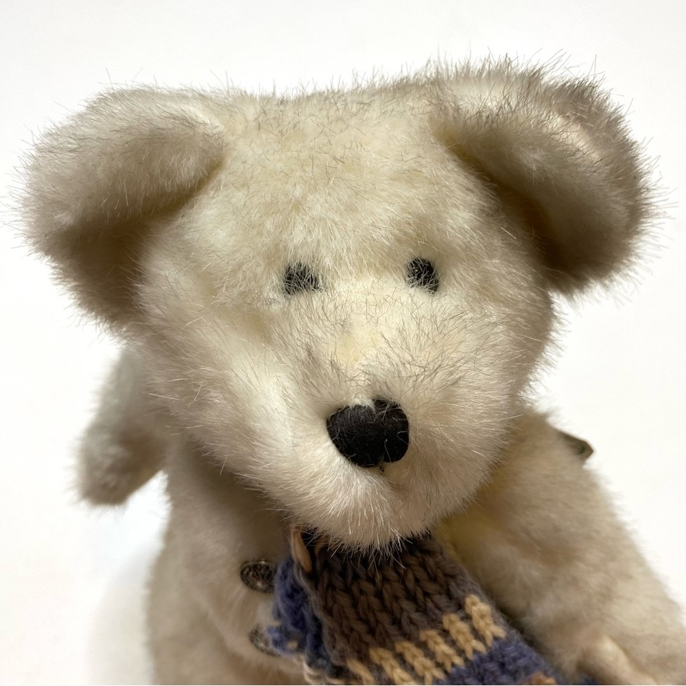 Boyds Bears Marvin P Snowbeary Retired Vintage Plush Teddy Bear Snowman NWT - Picture 2 of 13